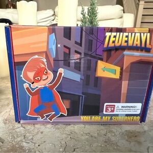 Superhero Kids Toy - Red and Blue